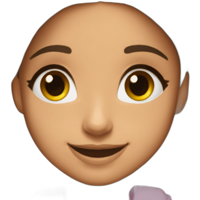 ariana grande 2023 smiling emoji