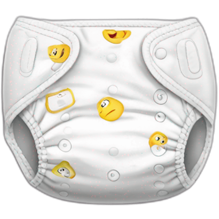 Diaper pampers emoji