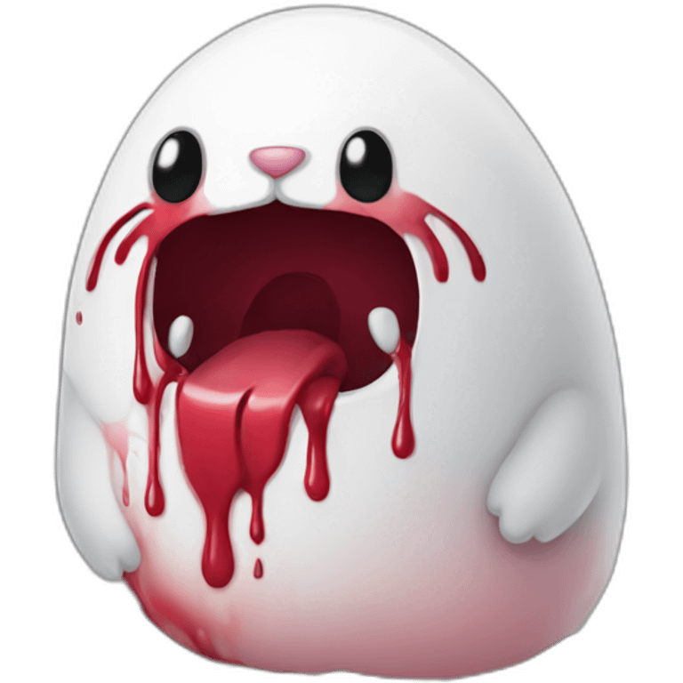 bleeding rabit emoji