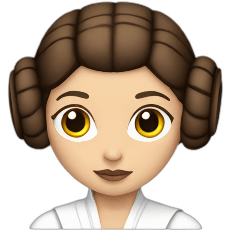 princess leia emoji