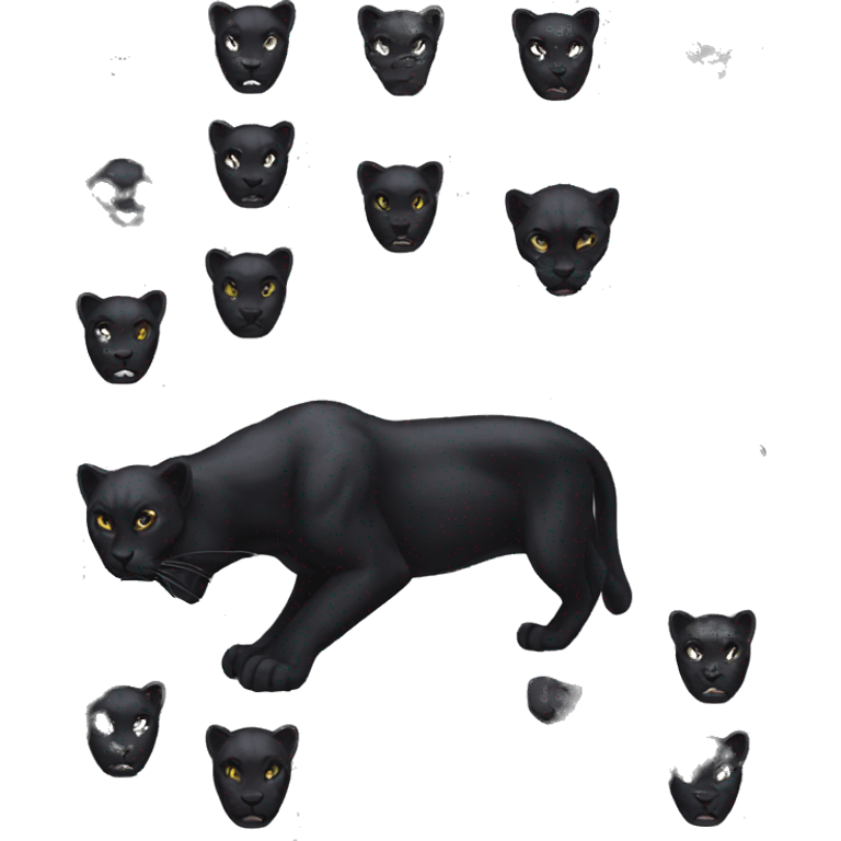 black panther emoji