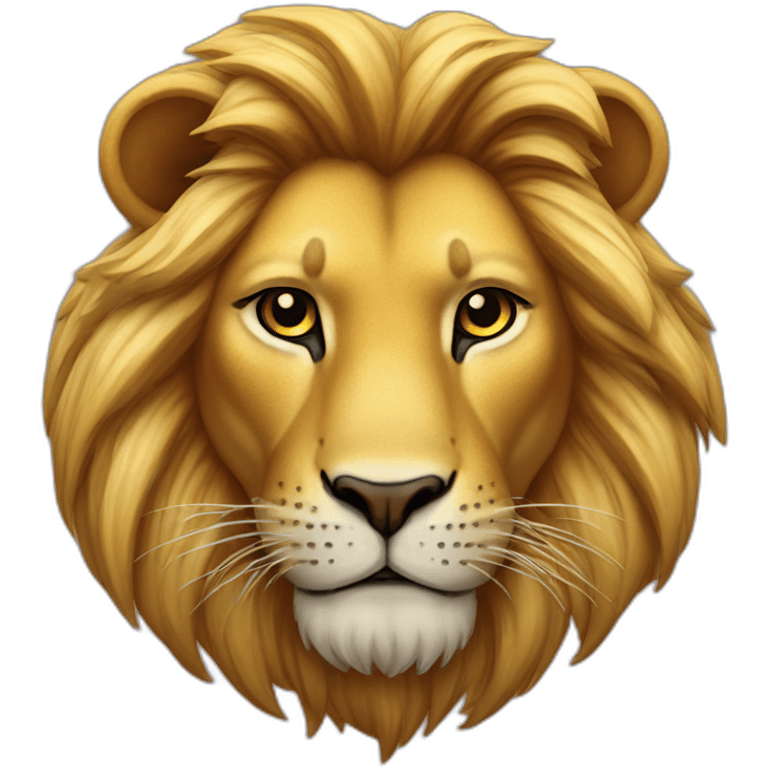 Lion sur tigre emoji