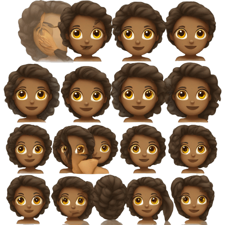 Brown girl  emoji