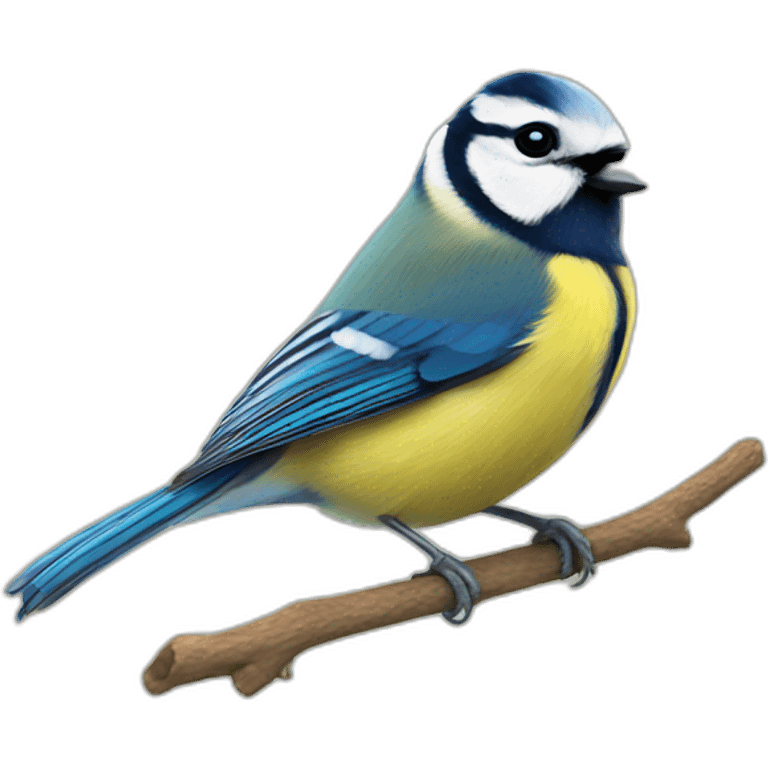 Blue tit emoji