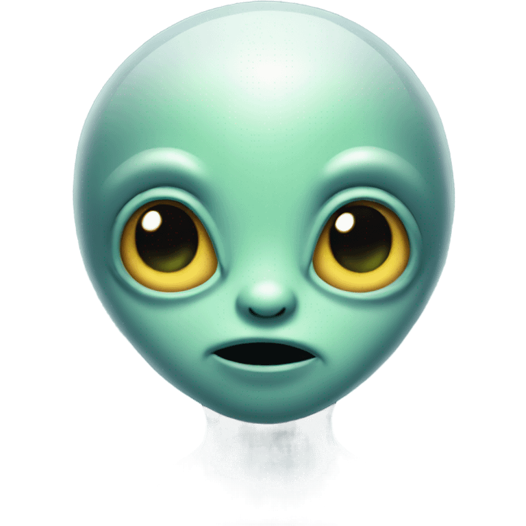 Cute alien emoji