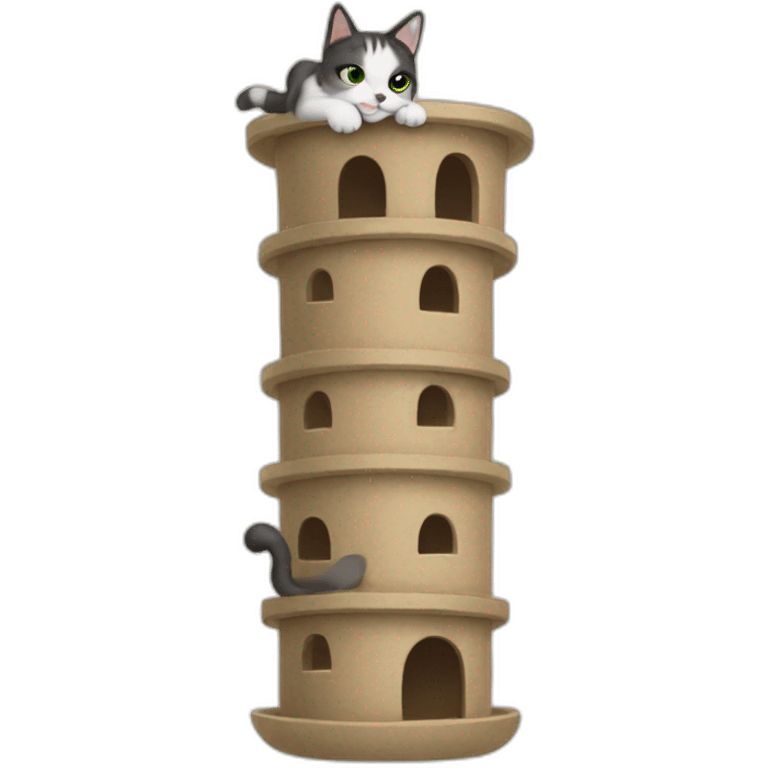 cat-tower emoji