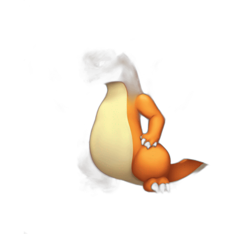 charizard inhaling emoji