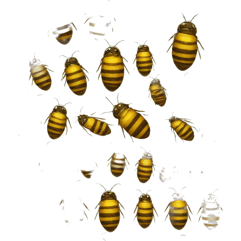 Bee Pupa emoji