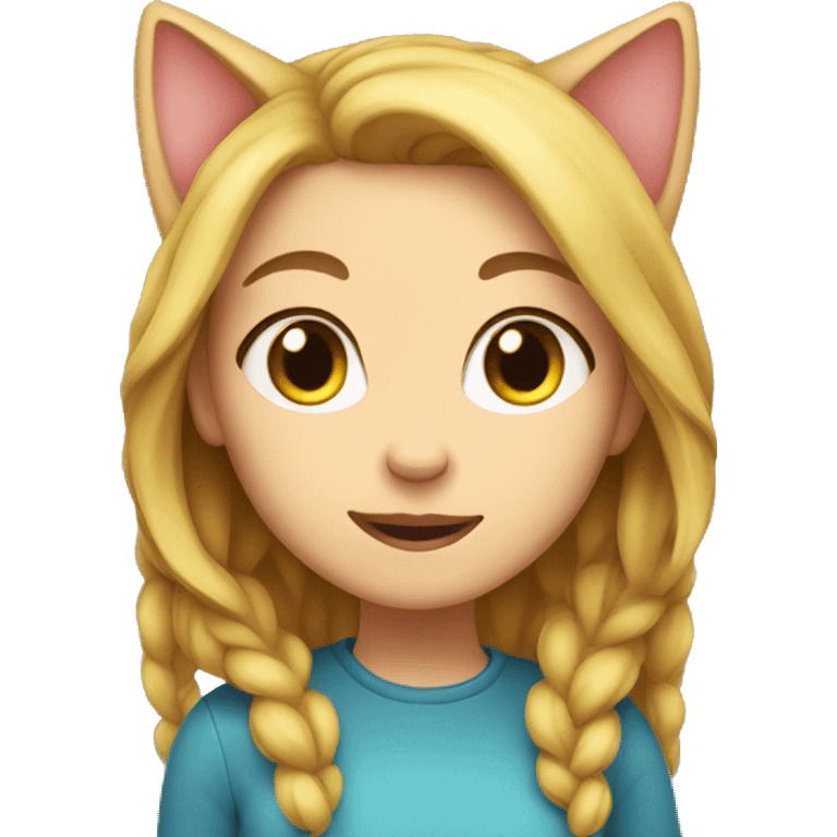 girl cat emoji