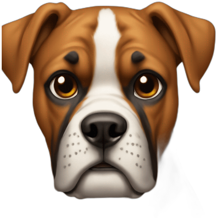 Chien boxer emoji