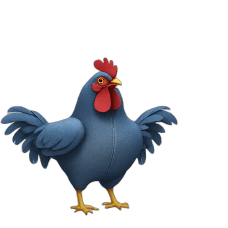 denim chicken emoji