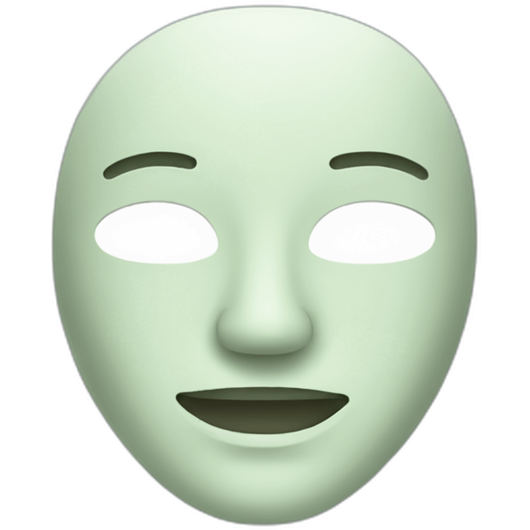 Spa mask emoji