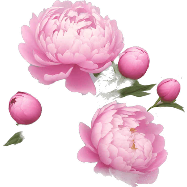 Peonies  emoji