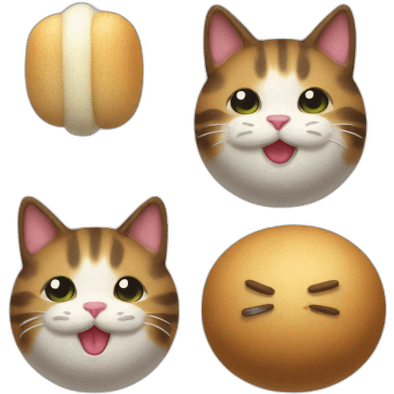 cat-eat-dango emoji