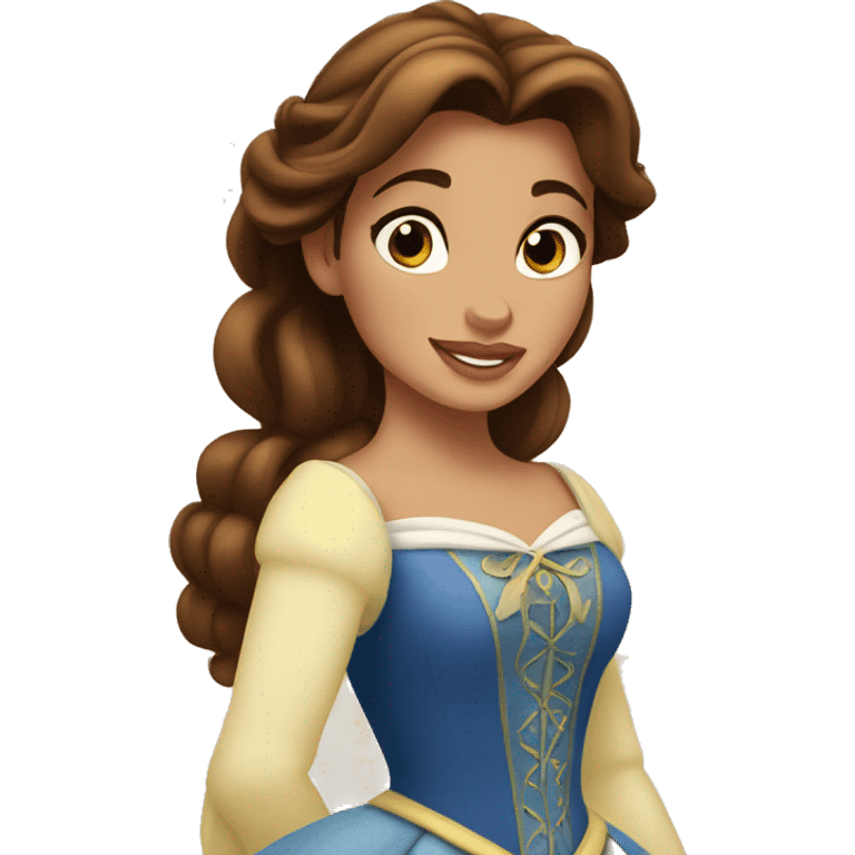 Disney Princess Belle emoji