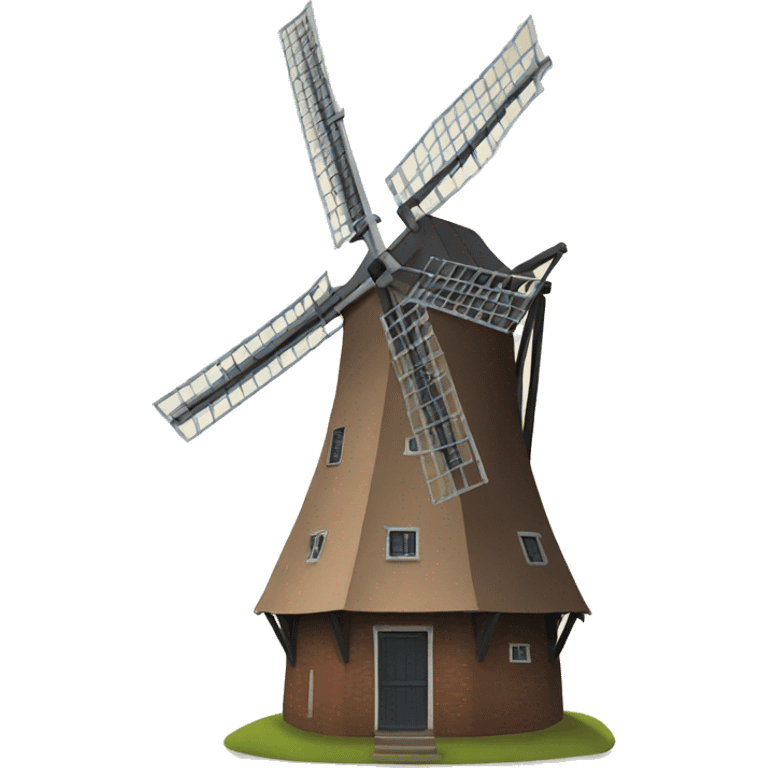 Dutch windmill emoji