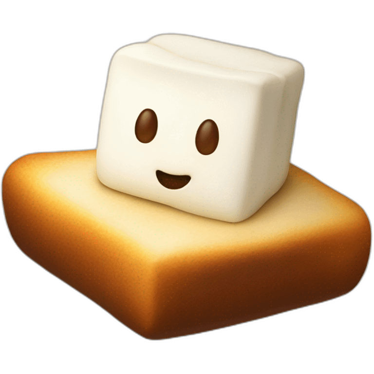 Roasted marshmallow emoji