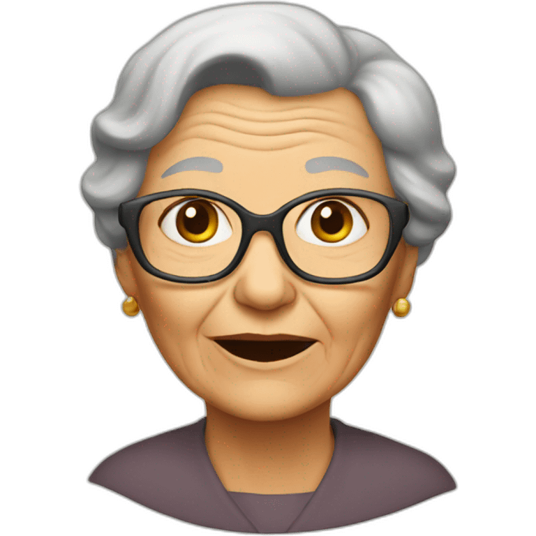 old women emoji