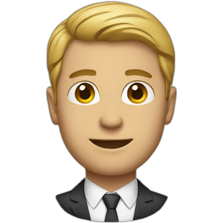 man in a suit emoji