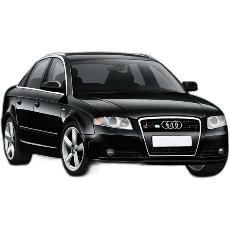 Audi a4 b7 black emoji