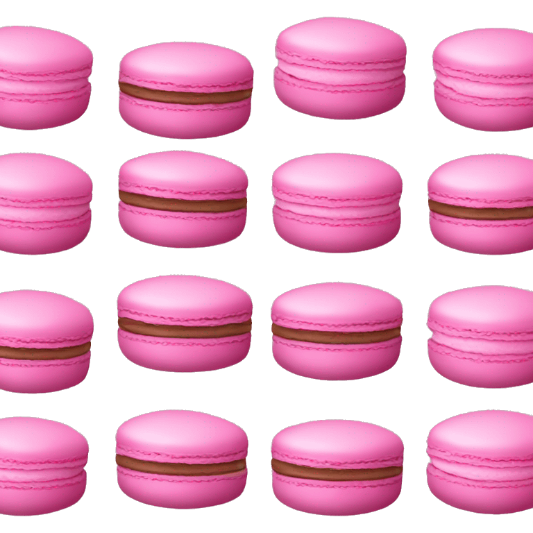 macaroons pink emoji