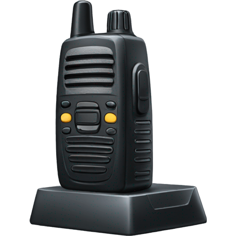 Walkie talkie emoji