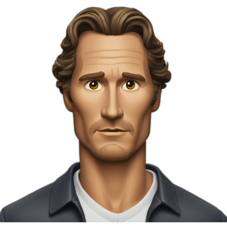 matthew mcconaughey serious emoji