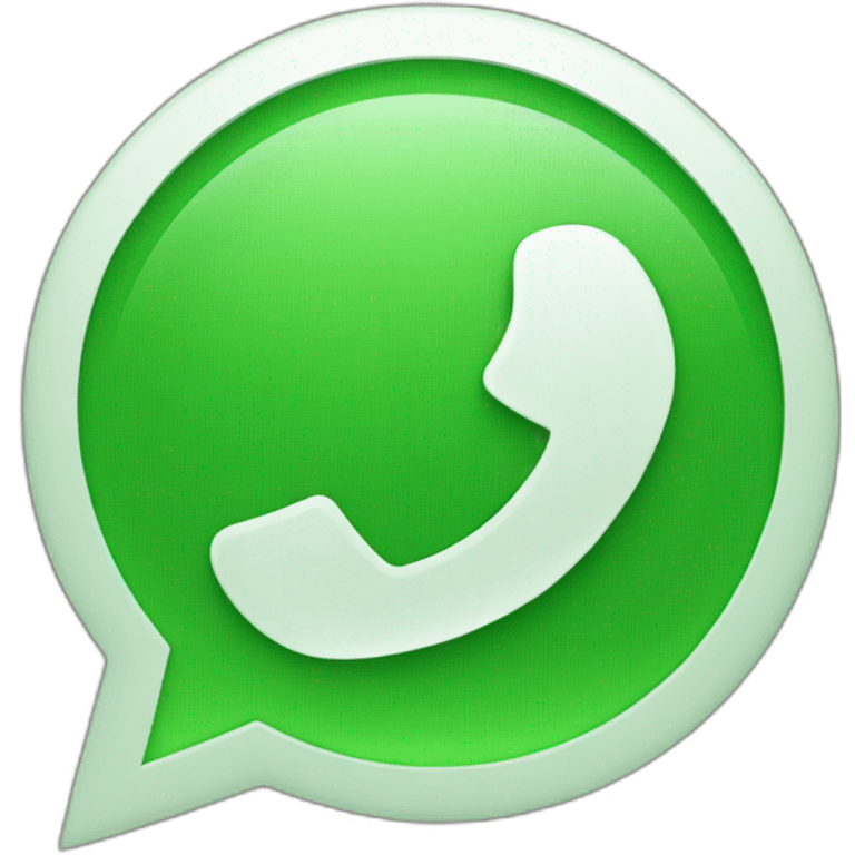 Whatsapp logo emoji