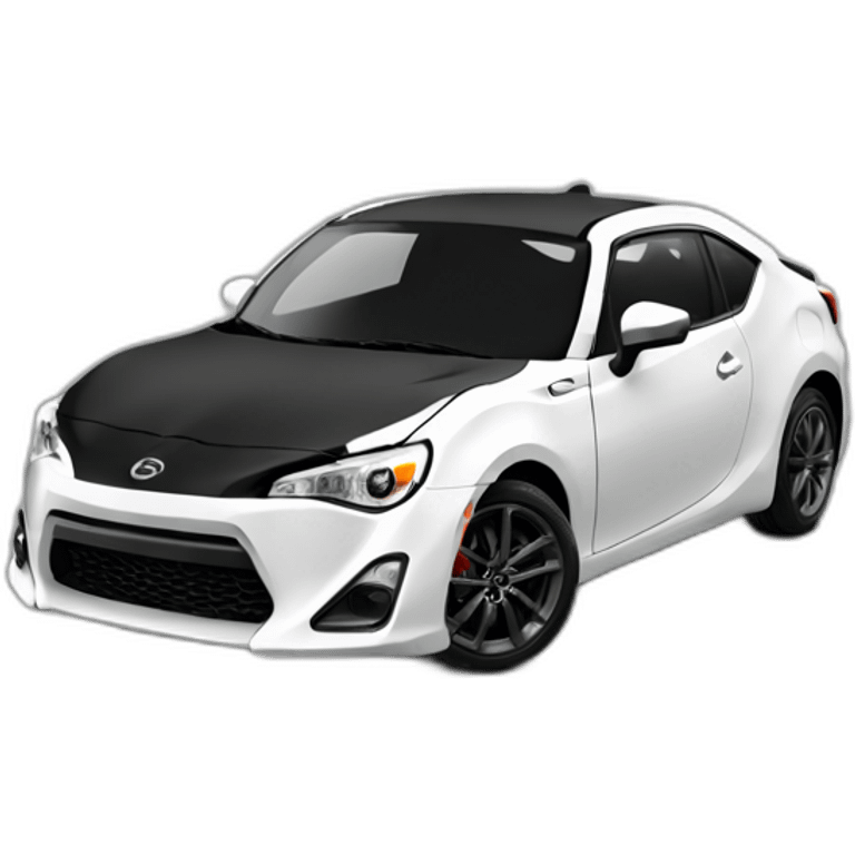 Scion car black emoji