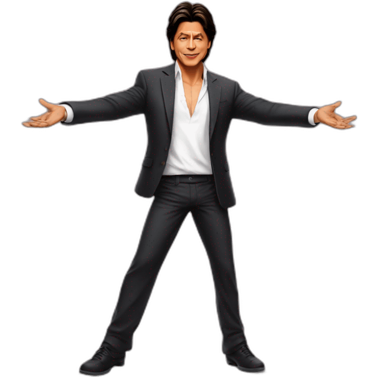 Shah Rukh Khan With His Famous Pose emoji