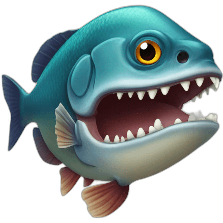 Piranha emoji