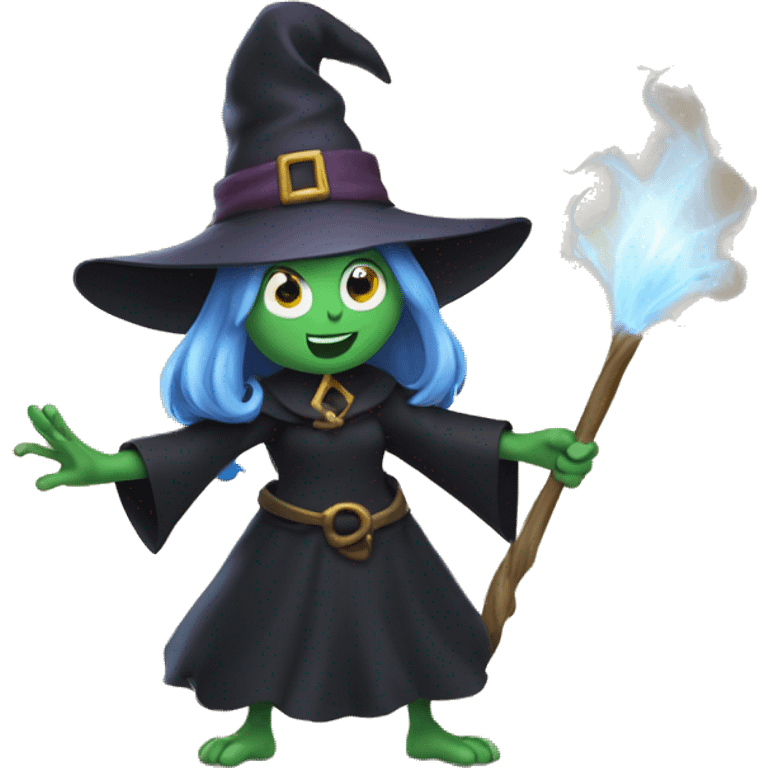 Scratlet witch cast spell emoji