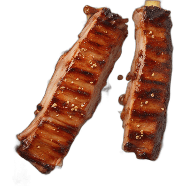 grilled ribs emoji