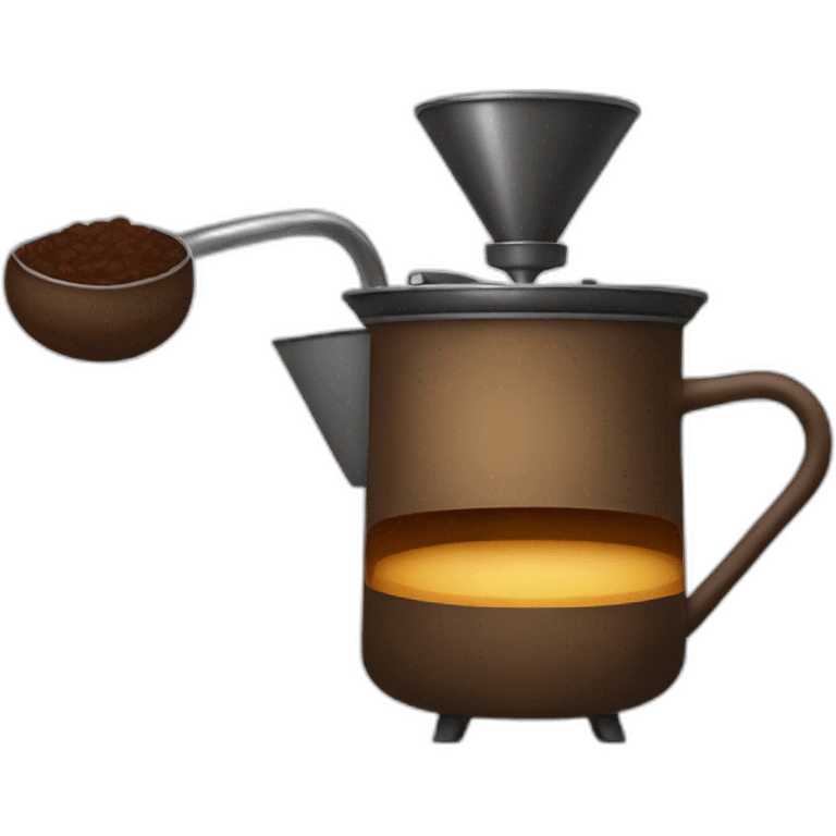 Coffee roaster emoji