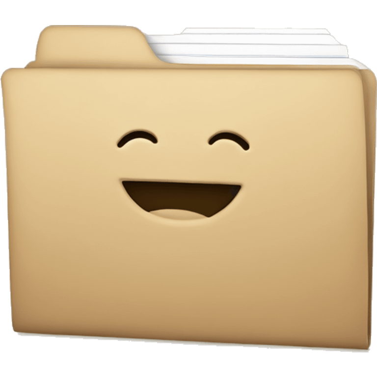 a folder full of paper with a visible home symbol on it emoji