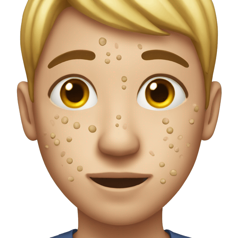 person with acne emoji