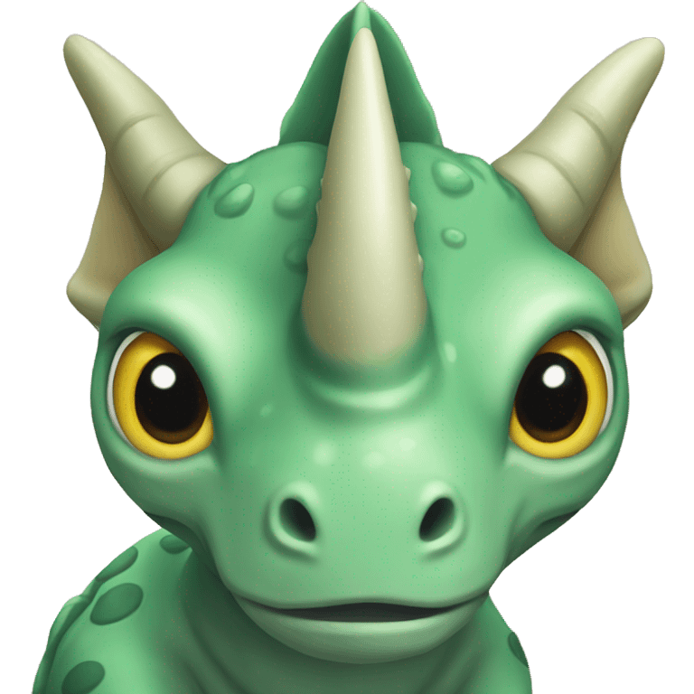 Triceratops emoji