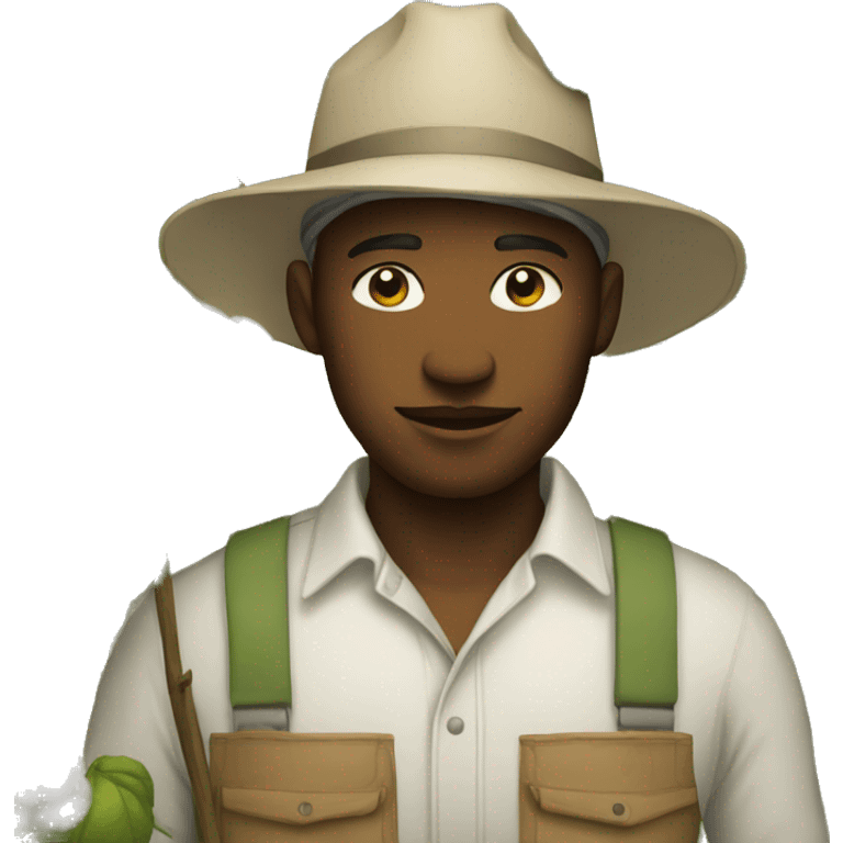 cotton-field-worker emoji