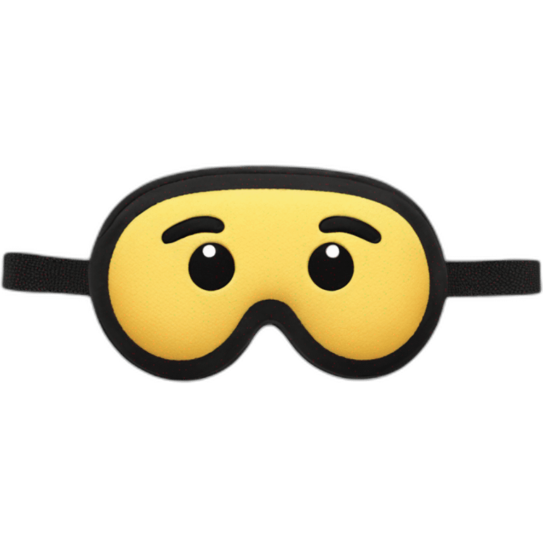 eye sleep mask emoji