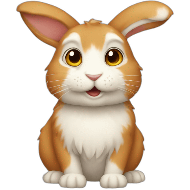 lapin roux emoji