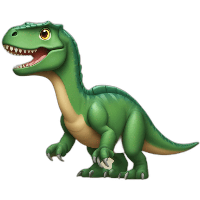 Dinosaurio marrón emoji