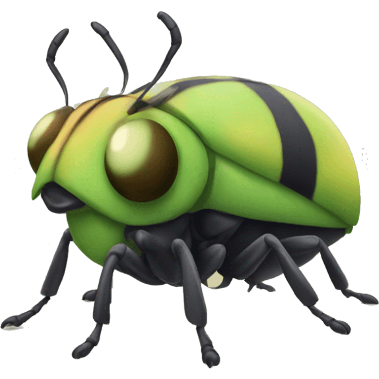 a cute bug  emoji