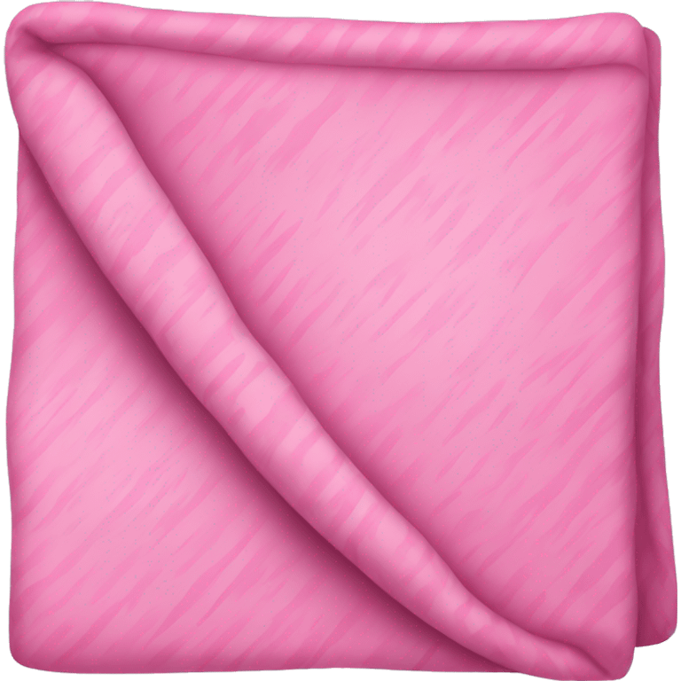 Comfy pink blanket emoji