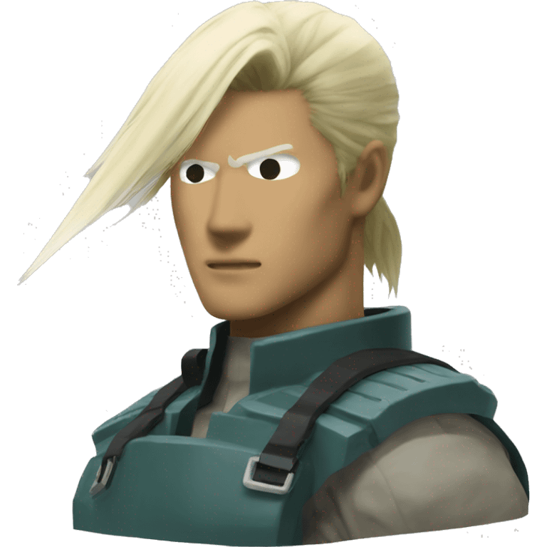 Raiden from metal gear solid emoji