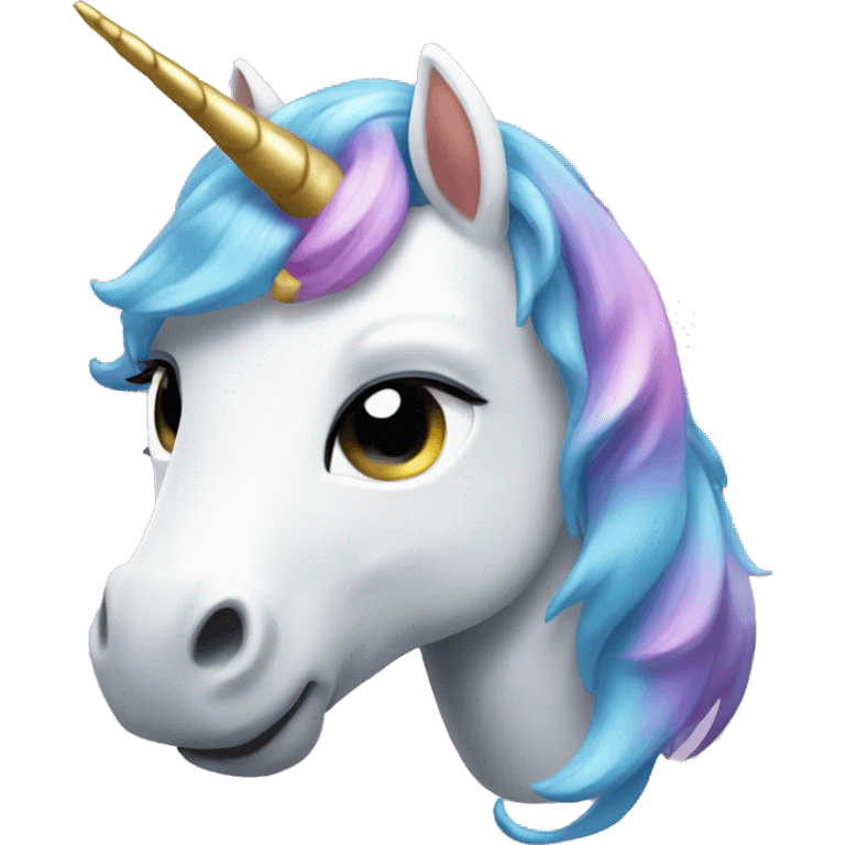 dapping unicorn emoji