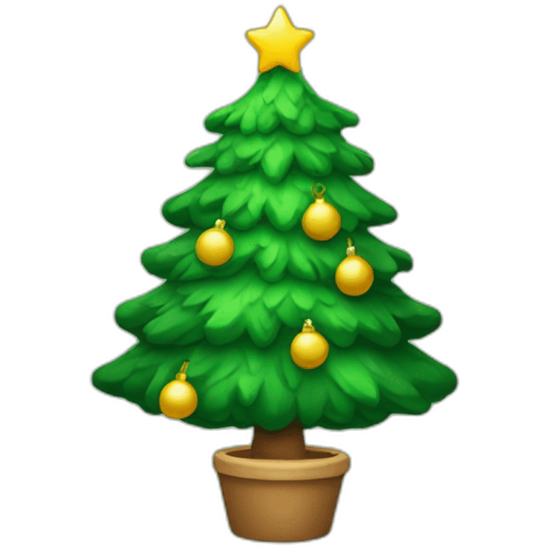 Christmas tree emoji