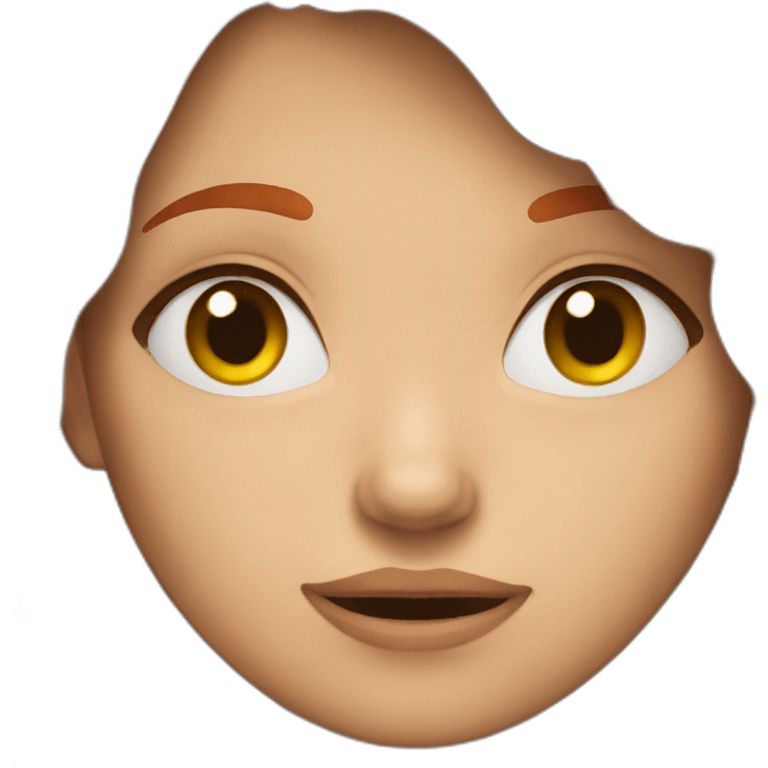 Bad Redhead girl emoji