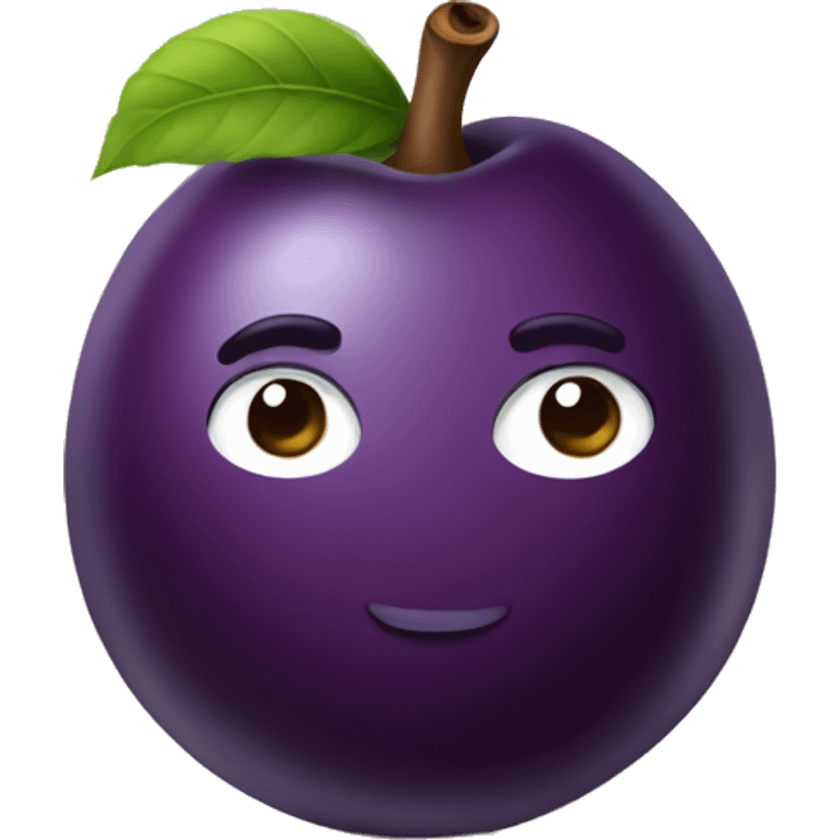 plum  emoji