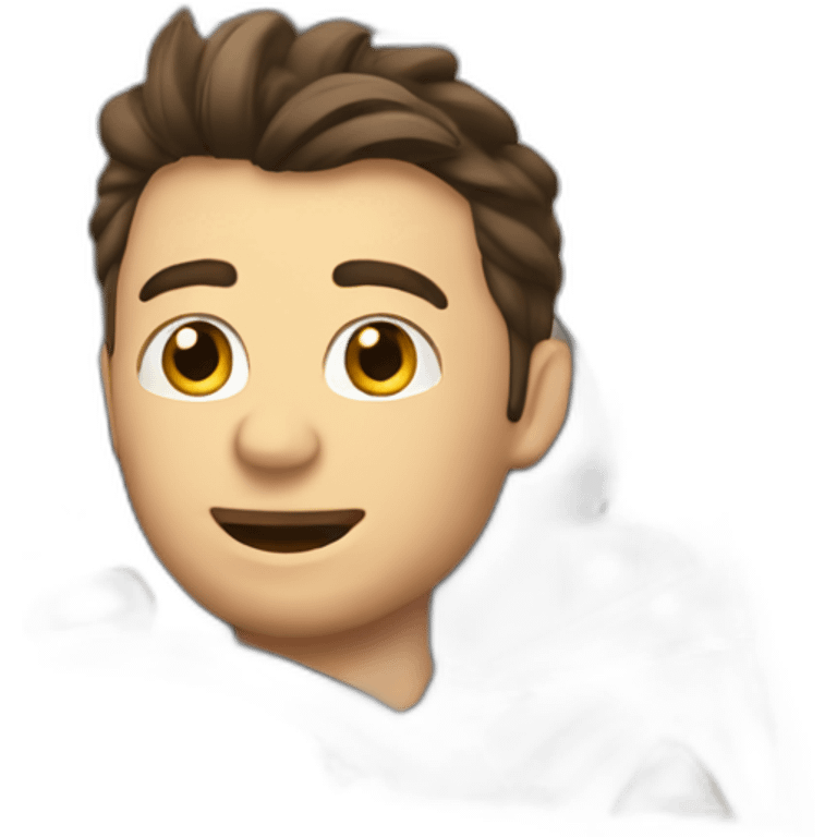 Ellon musk driving car emoji