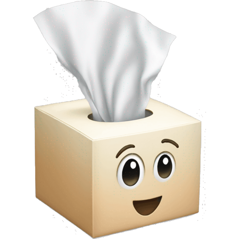 Tissue box emoji